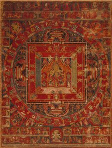 Mandala of Vasudhara, 1495. Creator: Anon.