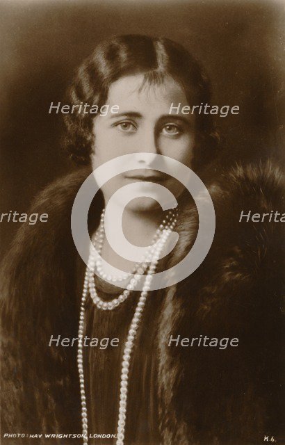 'Her Majesty Queen Elizabeth', c1936. Creator: Hay Wrightson.