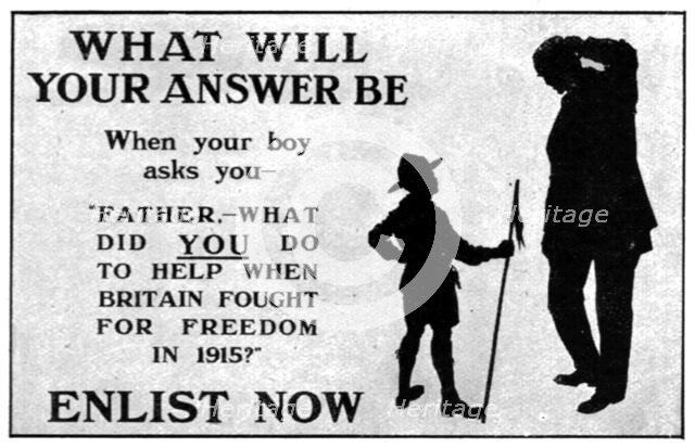 ''L'effort de l'Angleterre', 1915. Creator: Unknown.