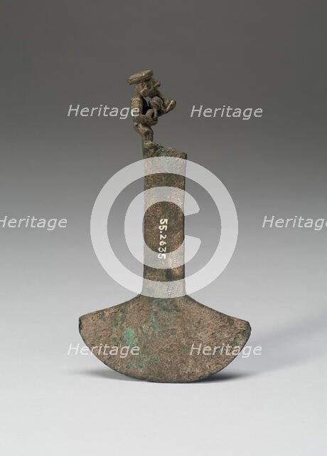 Wide-Blade Knife with Two Musicians on Top [One Figure Missing], A.D. 1440/1540. Creator: Unknown.