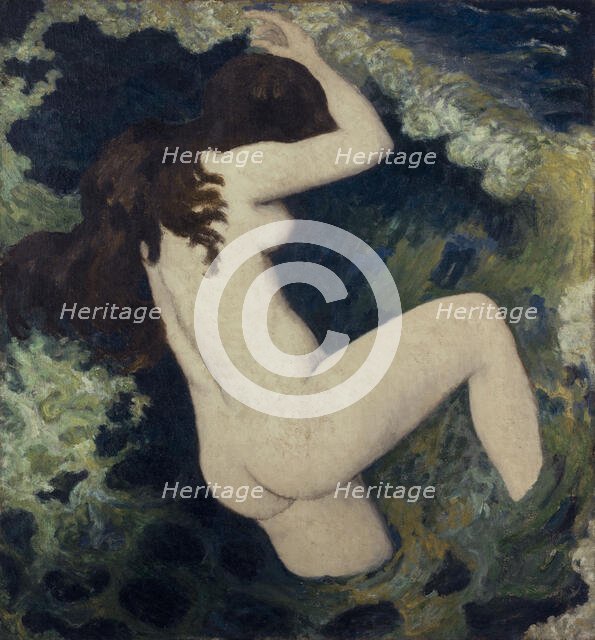 La vague, c.1898. Creator: Aristide Maillol.