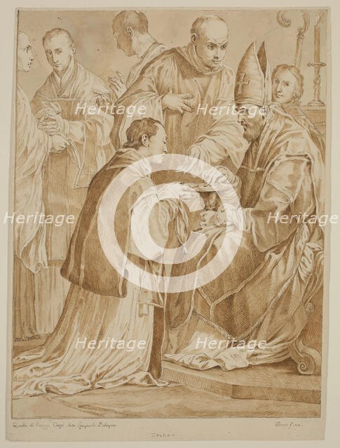 The Sacrament of Ordination, 1754. Creator: Unknown.