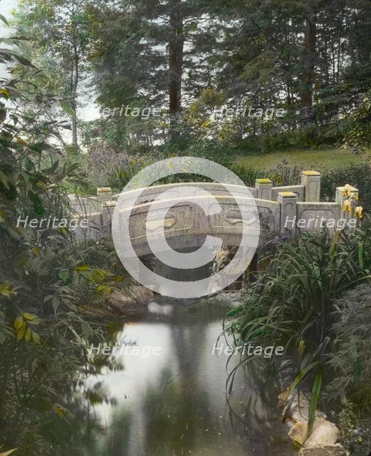 George Fisher Baker house, Tuxedo Park, New York, c1913. Creator: Frances Benjamin Johnston.