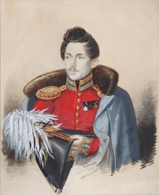 Portrait of Baron Yegor Fyodorovich Tiesenhausen (1800-1850), 1830s. Artist: Pokrovsky, A.A. (active c. 1830)