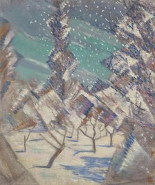 The Four Seasons: Winter, c1918. Creator: Nevinson, Christopher Richard Wynne (1889-1946).