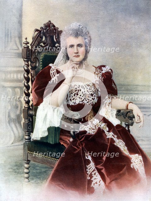 Elizabeth of Wied of Romania, late 19th-early 20th century. Artist: Unknown