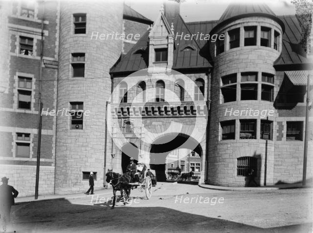 Entrance to Chateau Frontenac, Quebec, between 1880 and 1901. Creator: Unknown.