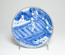 Bowl with Scene from Romance of the..., Qing dynasty, Shunzhi/early Kangxi period (c. 1655-1665). Creator: Unknown.