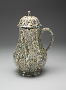 Coffee Pot, Staffordshire, 1750/65. Creator: Staffordshire Potteries.