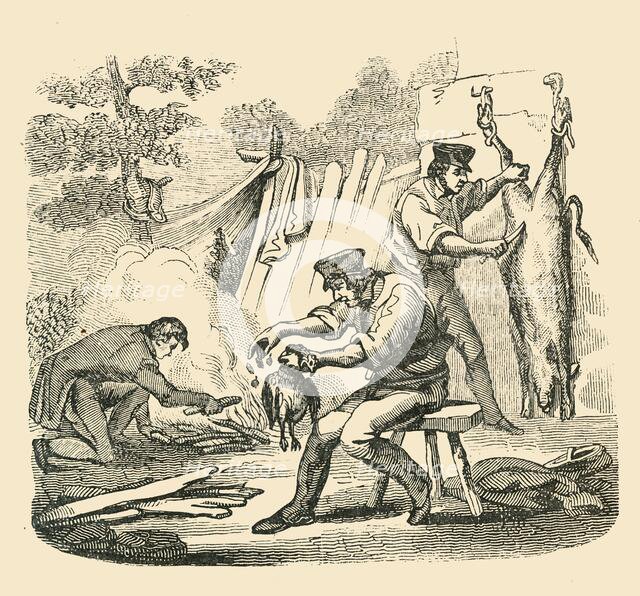 'A Camp Kitchen', 1849. Creator: Unknown.