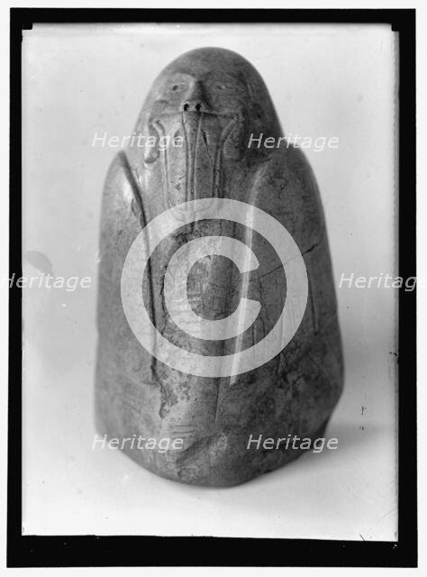 Ancient carving, between 1909 and 1923. Creator: Harris & Ewing.