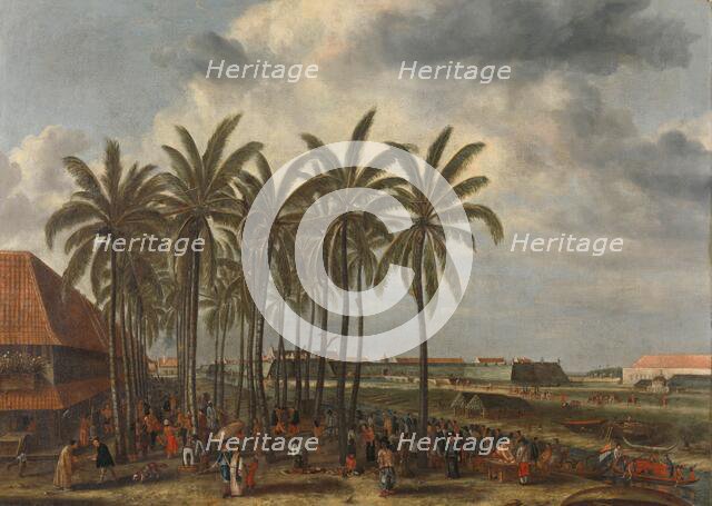 The Castle of Batavia, c.1662. Creator: Andries Beeckman.