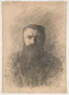Self-Portrait, 1898. Creator: Rodin, Auguste (1840-1917).