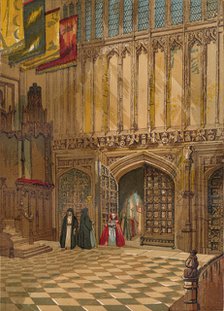 'Westminster Abbey. - Henry The Seventh's Chapel', c1845, (1864). Artist: Unknown.