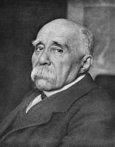 Clemenceau; M.Georges Clemenceau, head of the French government, .., 1917. Creator: Unknown.