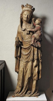 Virgin and Child, French, 14th century. Creator: Unknown.