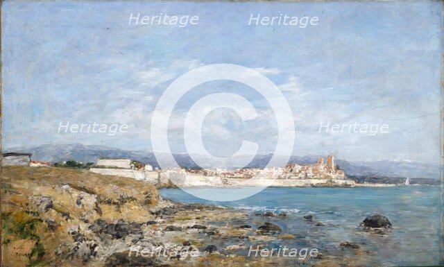 View of Antibes, 1893. Creator: Eugene Louis Boudin.