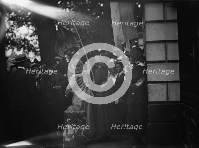 Woman Suffrage - Riots, 1917. Creator: Harris & Ewing.