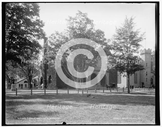 Dwight Hall, Yale College, between 1900 and 1906. Creator: Unknown.
