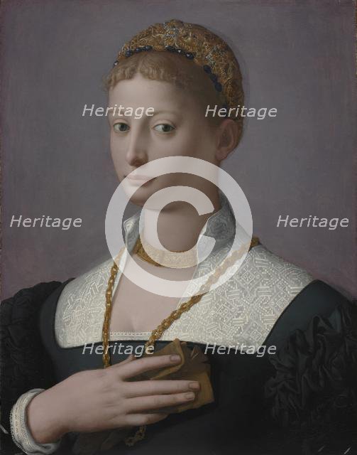 Portrait of a Woman, c. 1550. Creator: Agnolo Bronzino (Italian, 1503-1572).