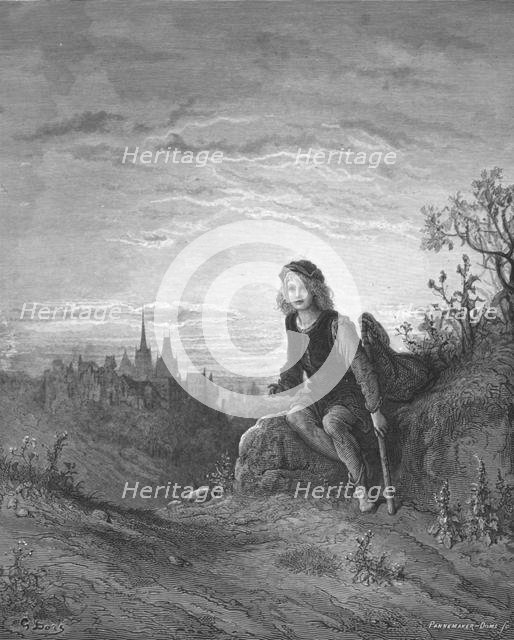 'Whittington at Highgate', 1872. Creator: Pannemaker.