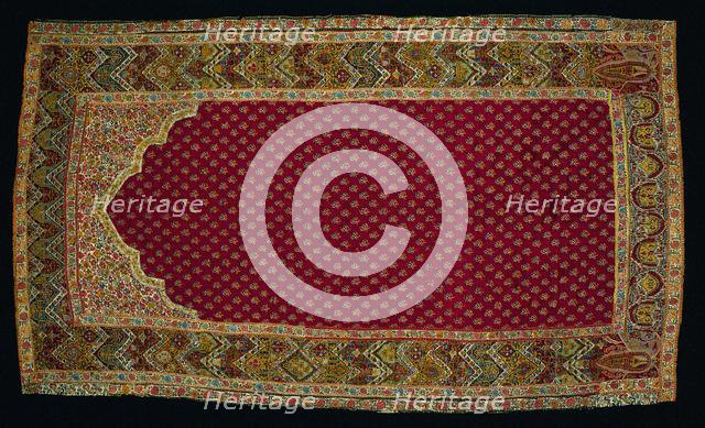 Hanging with niche design, late 18th - early 19th century. Creator: Unknown.