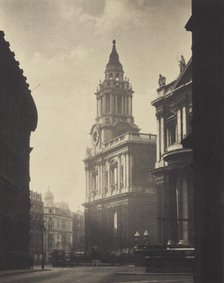 The tower of Great Paul. From the album: Photograph album - London, 1920s. Creator: Harry Moult.