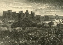 'Conway Castle, from the Road to Llanrwst', 1898. Creator: Unknown.