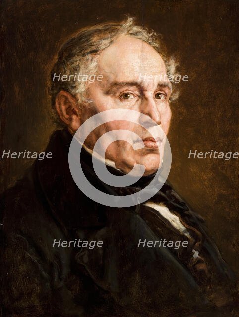 Portrait of Franciszek Matejko, Artist's Father, 1877. Creator: Jan Matejko.