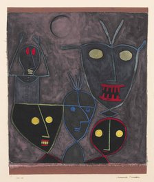 Demonic puppets, 1929. Creator: Klee, Paul (1879-1940).