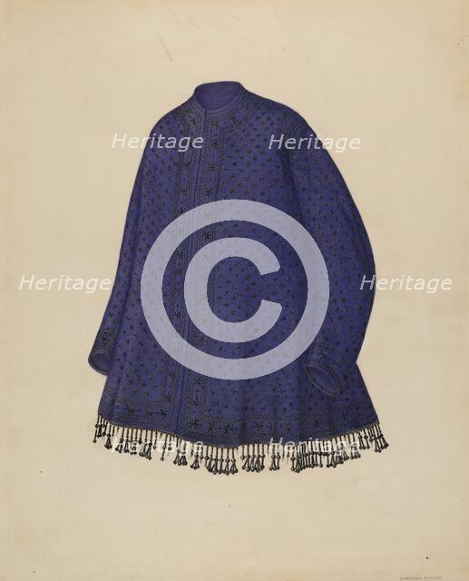 Woman's Coat, c. 1939. Creator: Dorothea Mierisch.