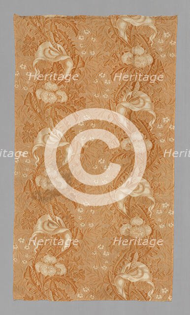 Panel (Furnishing Fabric), France, 1825/75. Creator: Unknown.