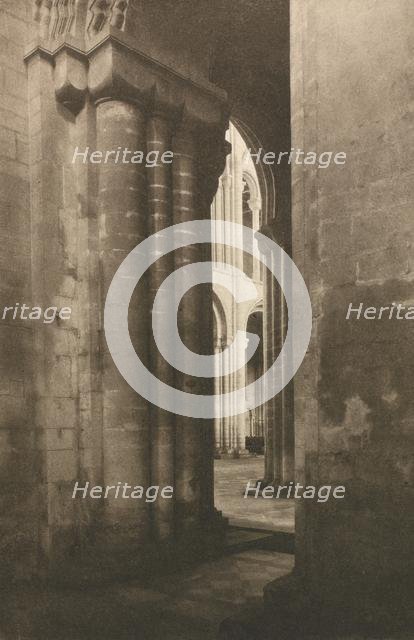 Camera Work: Ely Cathedral: A Memory of the Normans, 1903. Creator: Frederick Henry Evans.