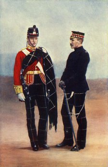 'Officers of the Highland Light Infantry', 1901. Creator: Gregory & Co.