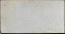 Sketchbook, page 02: Studies of Legs. Creator: Ernest Meissonier (French, 1815-1891).