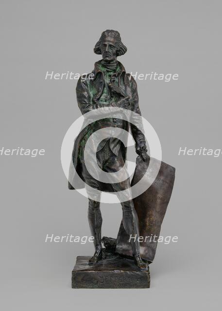 Thomas Jefferson, model 1832-1833, cast after 1892. Creator: Pierre-Jean David d'Angers.