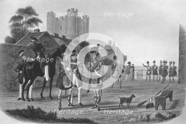 '92nd Highlanders (An Illustrious Stranger in Sight)', 1839-1845 (1909). Creator: Richard Gilson Reeve.