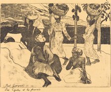 Locusts and Ants: A Memory of Martinique (Les cigales et les fourmis), 1889. Creator: Paul Gauguin.