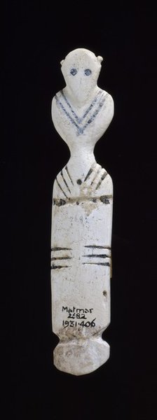 Bone figure, Naqada I (Egypt), c3900-c3600BC. Artist: Unknown.