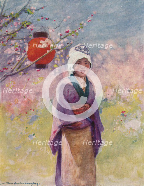 'Miss Pomegranate', c1887, (1901). Artist: Mortimer L Menpes.