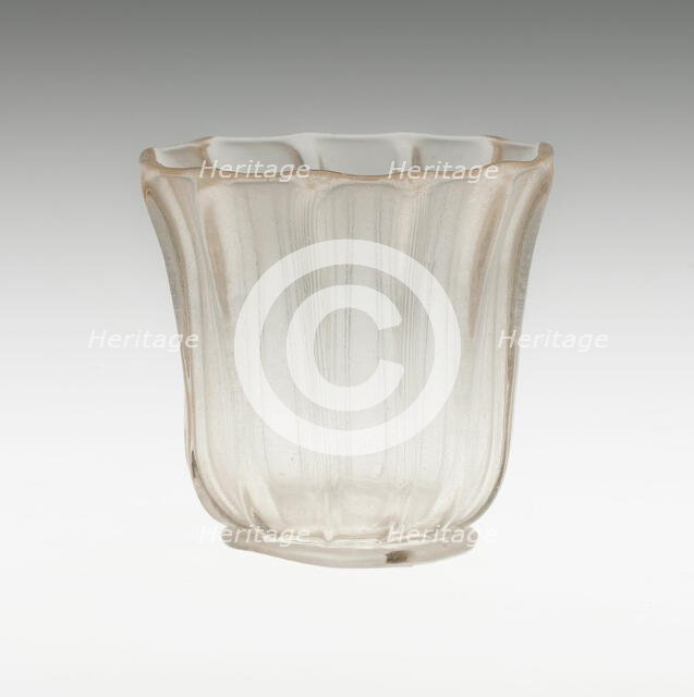 Bowl, Nevers, 17th century. Creator: Verres de Nevers.