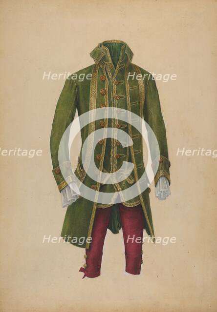 Boy's Suit, c. 1939. Creator: Henry De Wolfe.