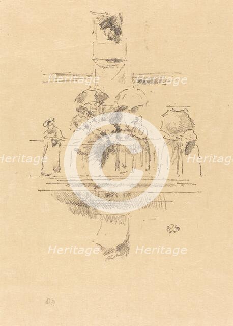 The Little Balcony, 1894. Creator: James Abbott McNeill Whistler.