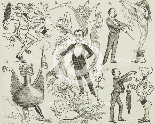 Distinguished People Interviewed by A. Sloper, 1889. Creator: Unknown.