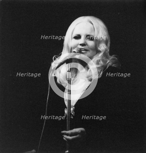Peggy Lee, Royal Albert Hall, London, 1970. Creator: Brian Foskett.