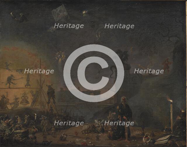 The Vision of the Sunday Child, 1660. Creator: Cornelis Saftleven.