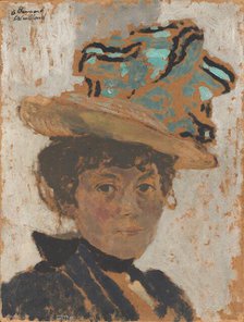 Madame Bonnard, 1895/1900. Creator: Edouard Vuillard.