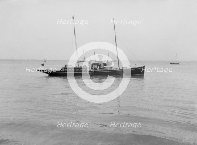 The steam yacht 'Volage'. Creator: Kirk & Sons of Cowes.