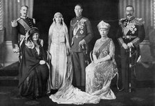 The wedding of the Duke of York and Lady Elizabeth Bowes-Lyon, 1923. Artist: Unknown