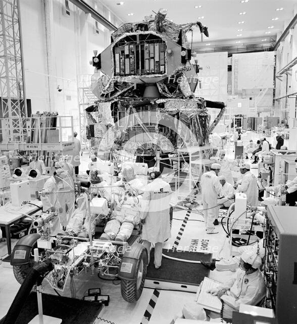 Apollo 17 Flight Hardware Checkout, Florida, USA, 1972.  Creator: NASA.